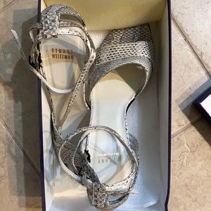 Stuart Weitzman sexy snake skin heels